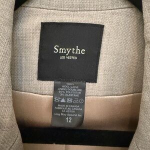 VINTAGE SMYTHE wool lined grey Blazer